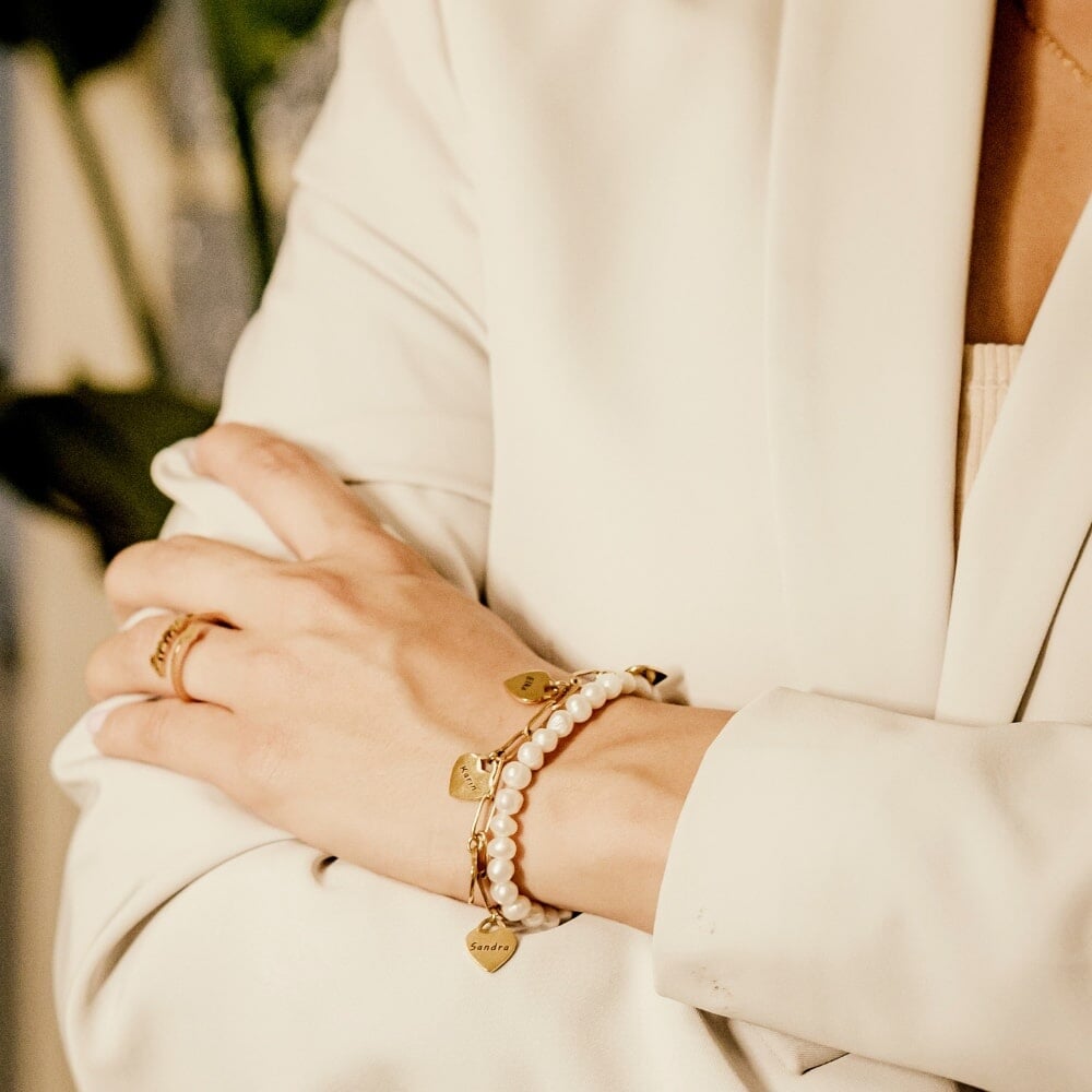 Bracelet de perles avec pendentif