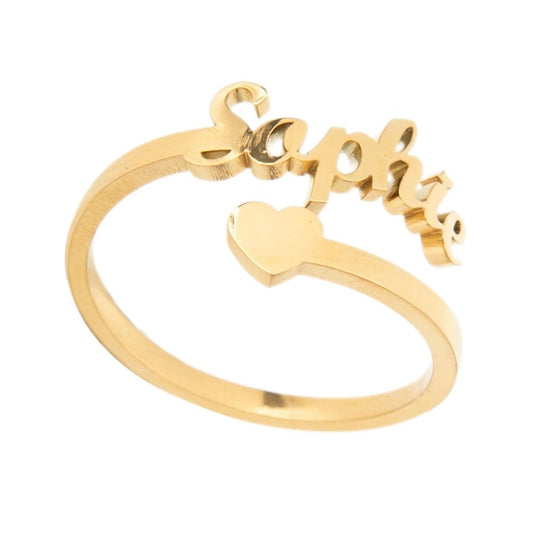 Bague avec gravure personnalisée