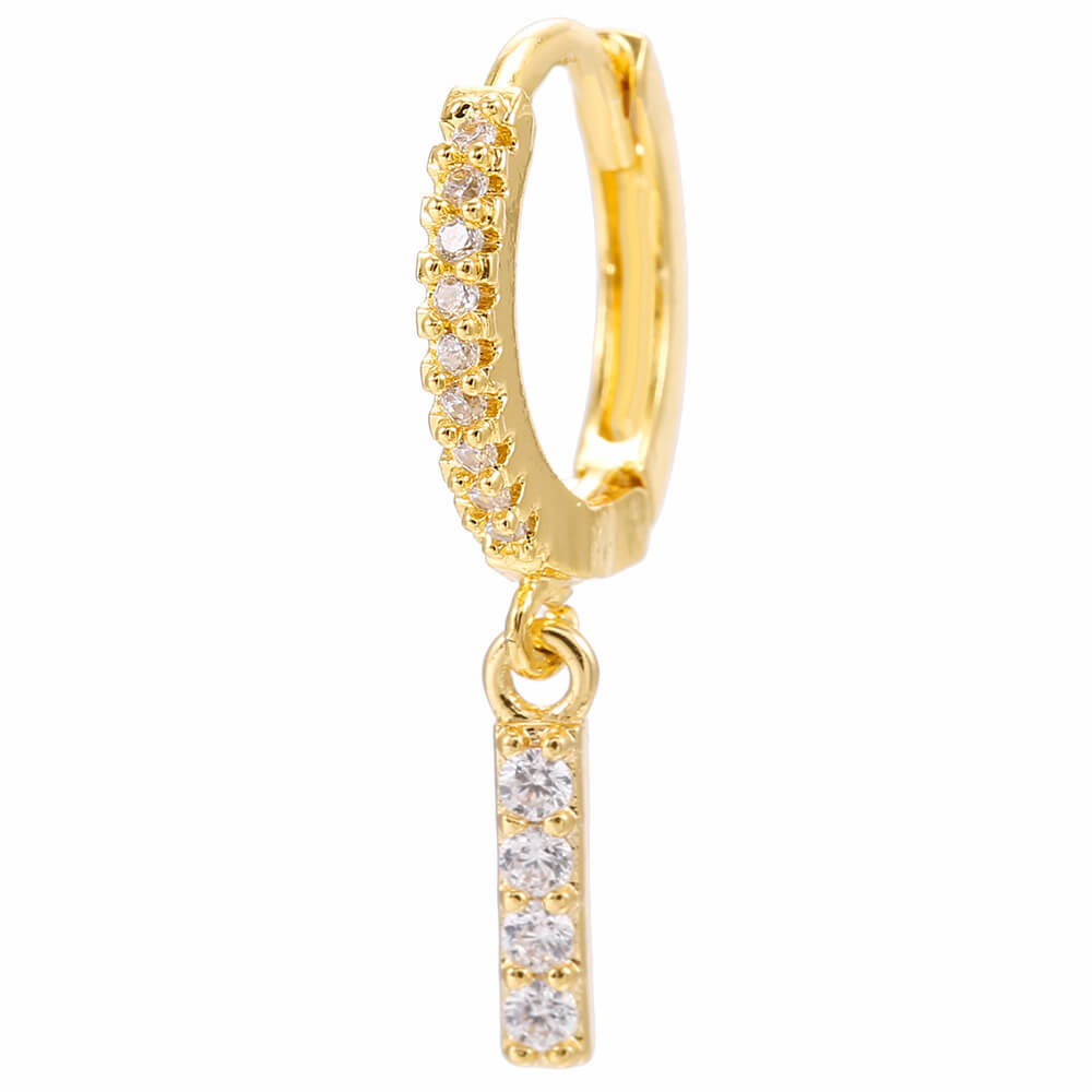 LOANYA Boucle d'oreille avec initiales