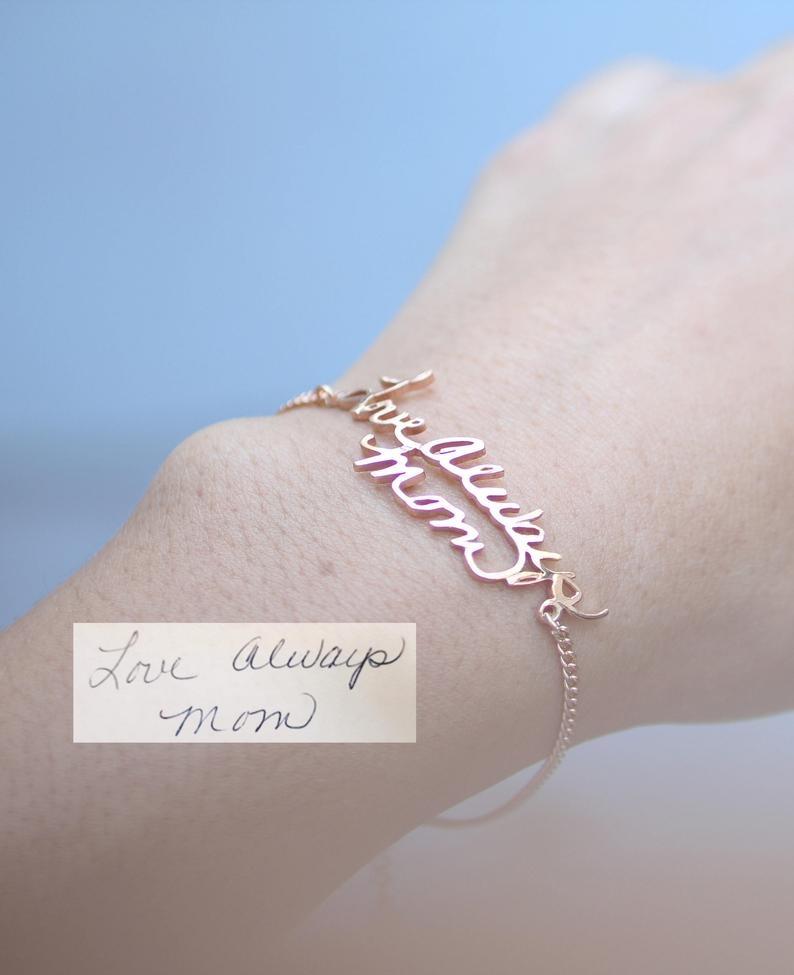 LOANYA Armband aus Deiner Handschrift Loanya Roségold