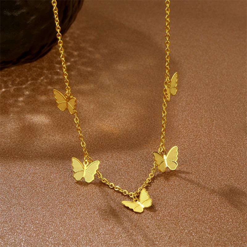 LOANYA goldene Schmetterlinge Loanya