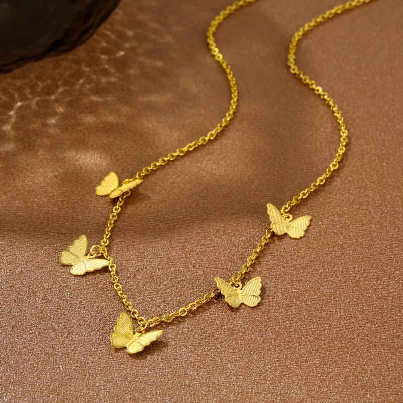 LOANYA goldene Schmetterlinge Loanya