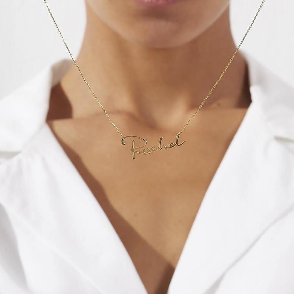 LOANYA Namenskette aus deiner Handschrift Necklaces Loanya