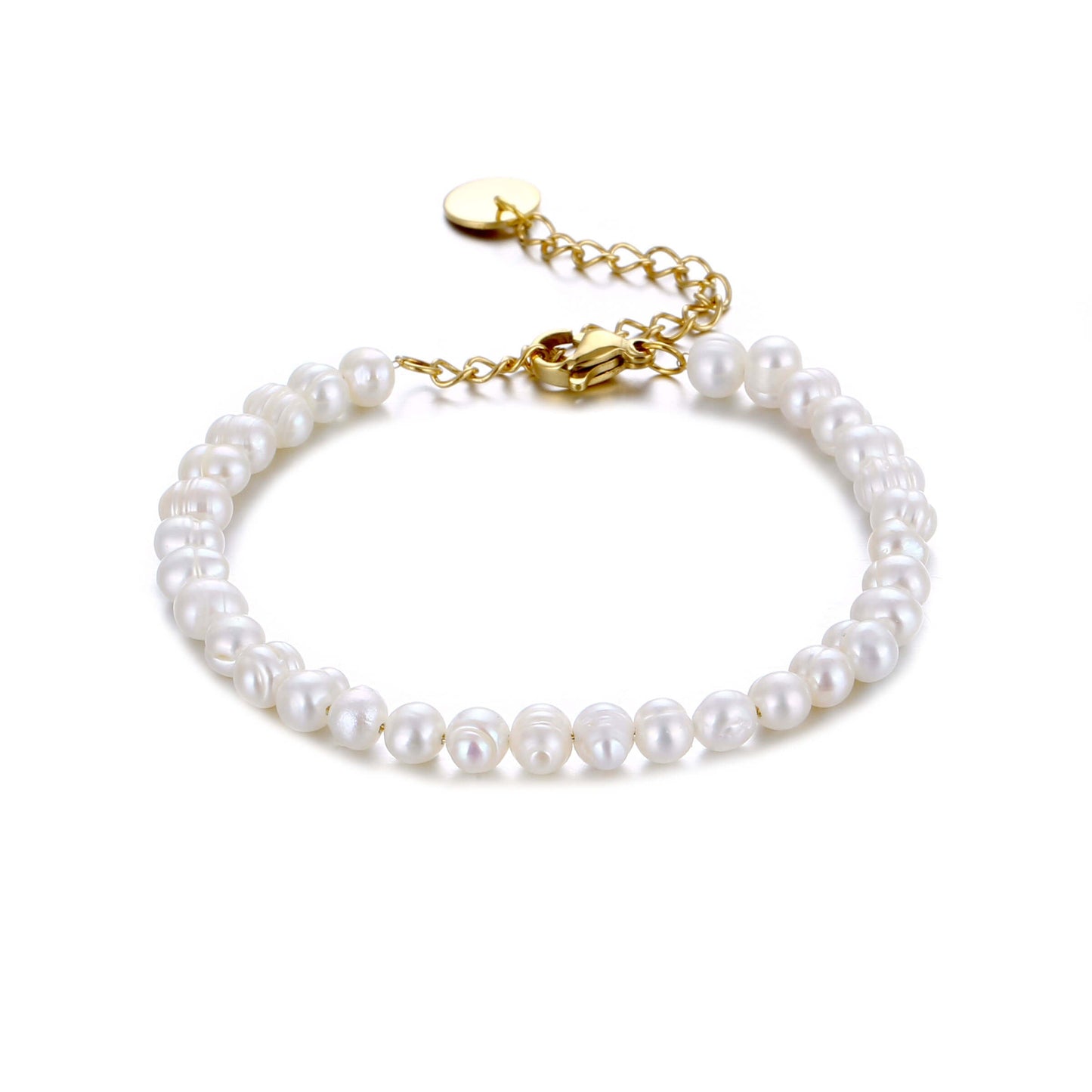LOANYA Perlenarmband mit Anhänger Bracelet Loanya Gold