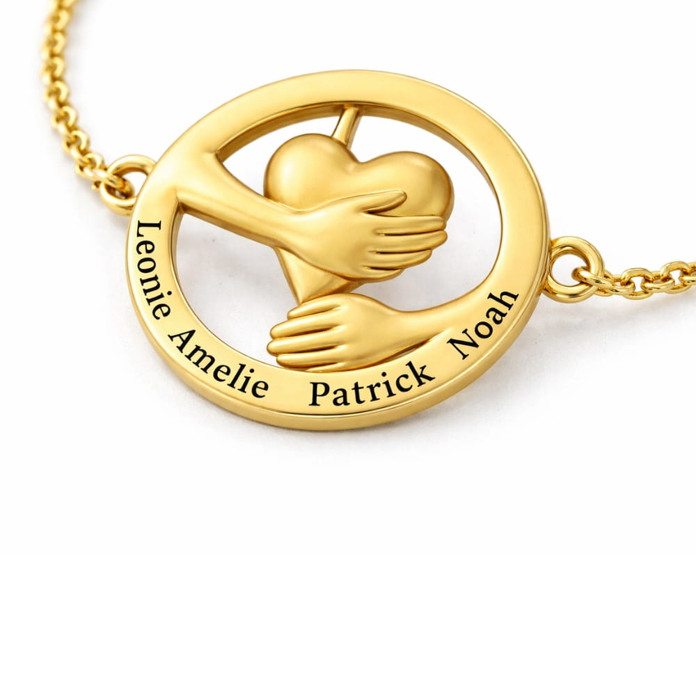 Bracelet Cœur Enlaçant