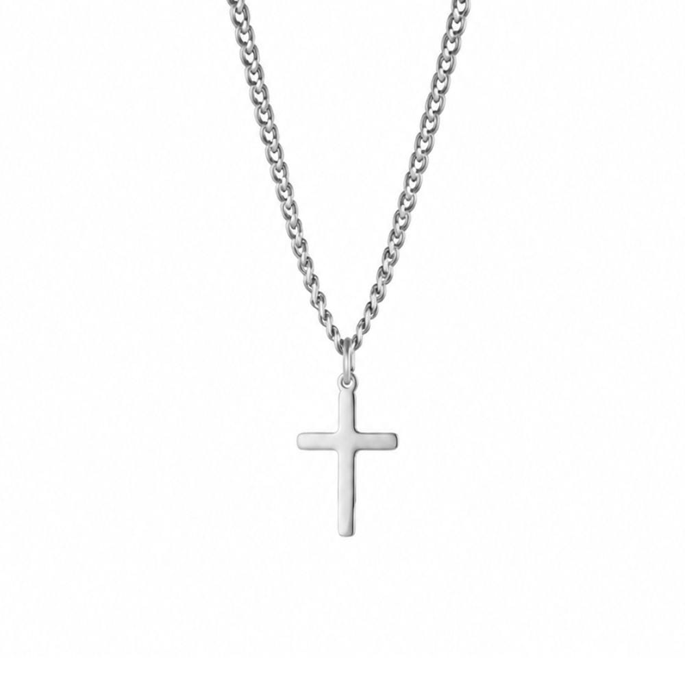 Collier avec croix | Or 18K