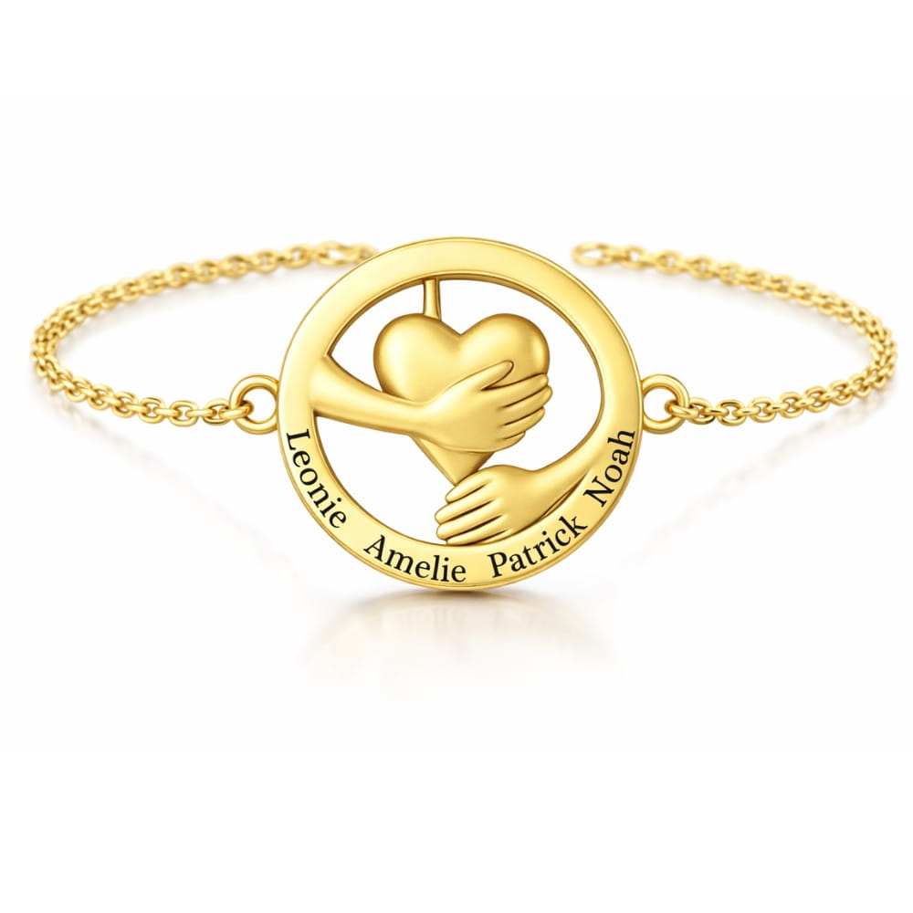 Bracelet Cœur Enlaçant