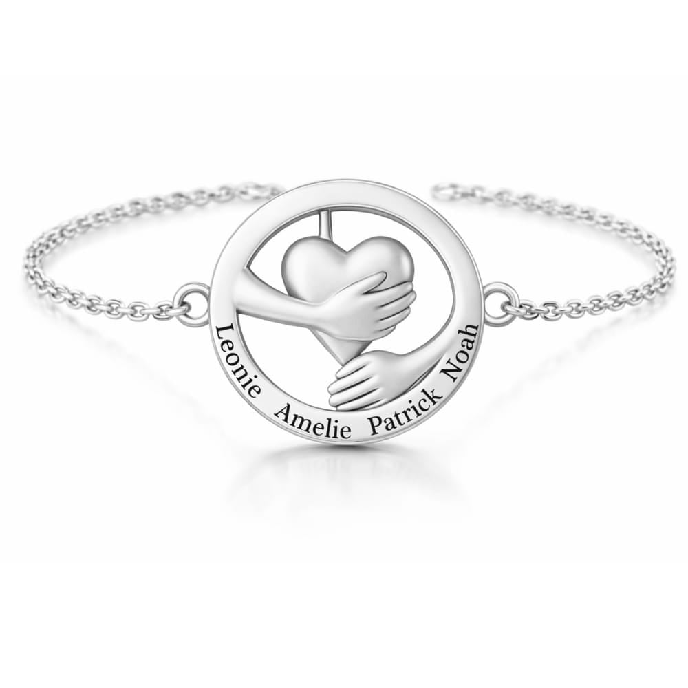 Bracelet Cœur Enlaçant