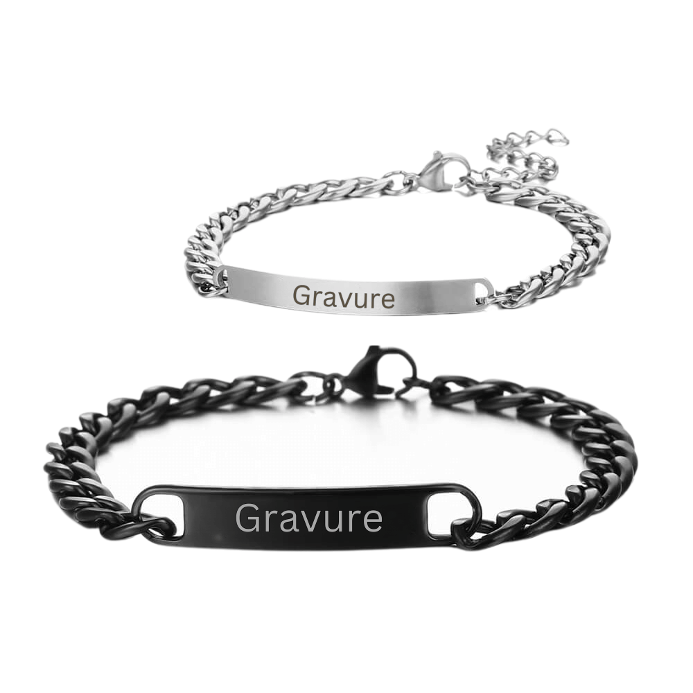 Set de bracelets pour couple