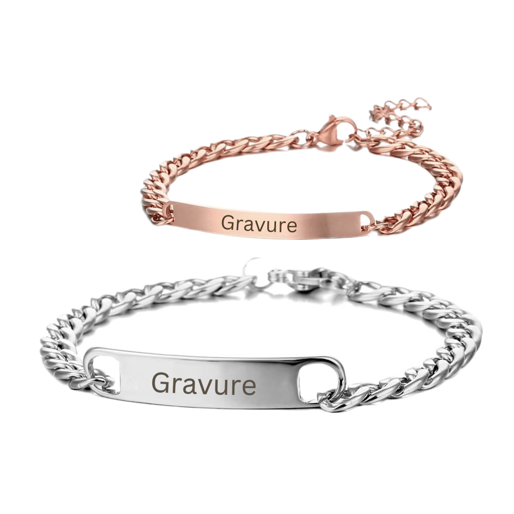 Set de bracelets pour couple