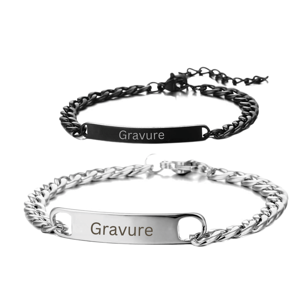 Set de bracelets pour couple