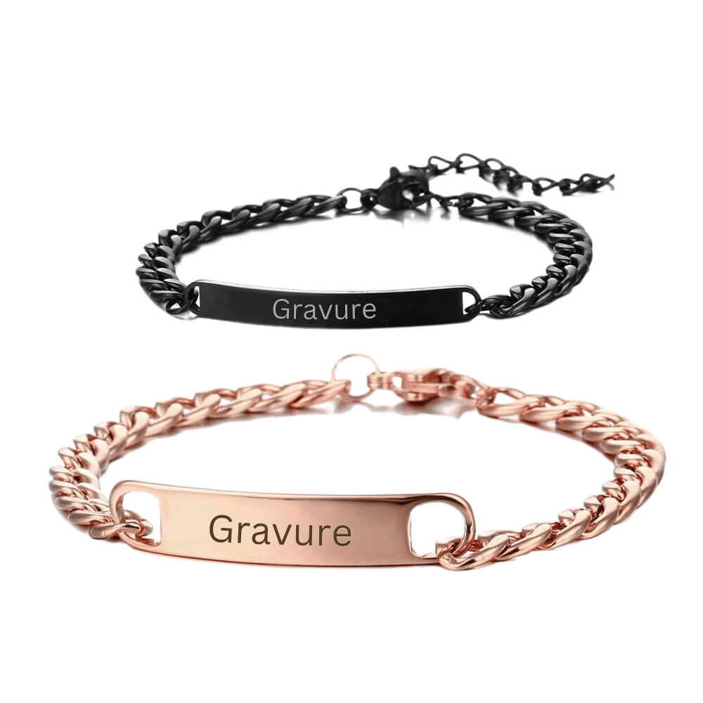Set de bracelets pour couple