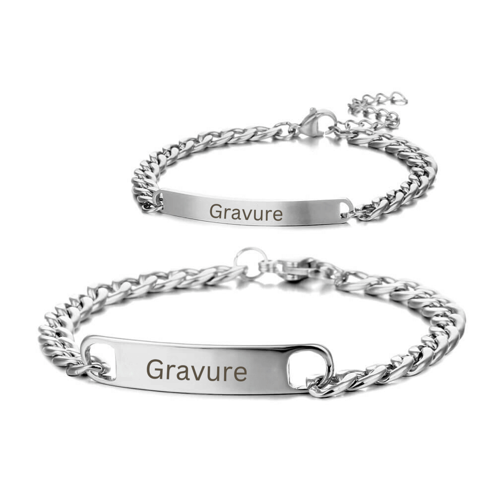 Set de bracelets pour couple
