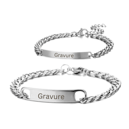 Set de bracelets pour couple