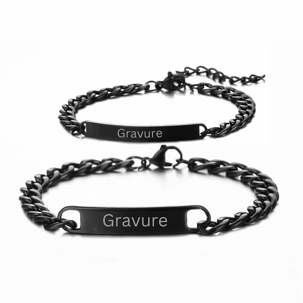 Set de bracelets pour couple