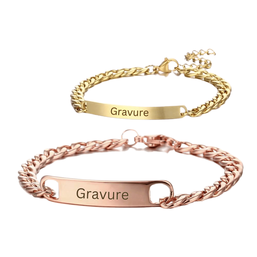 Set de bracelets pour couple