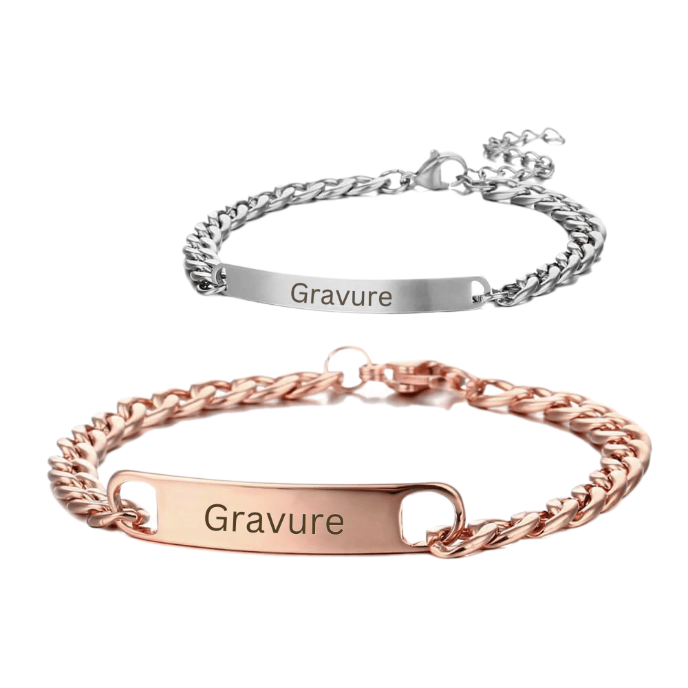 Set de bracelets pour couple