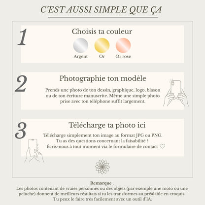 Collier avec ton nom écrit de ta main