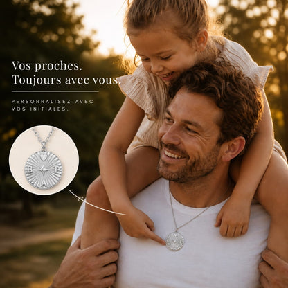 Collier à Initiales Personnalisées