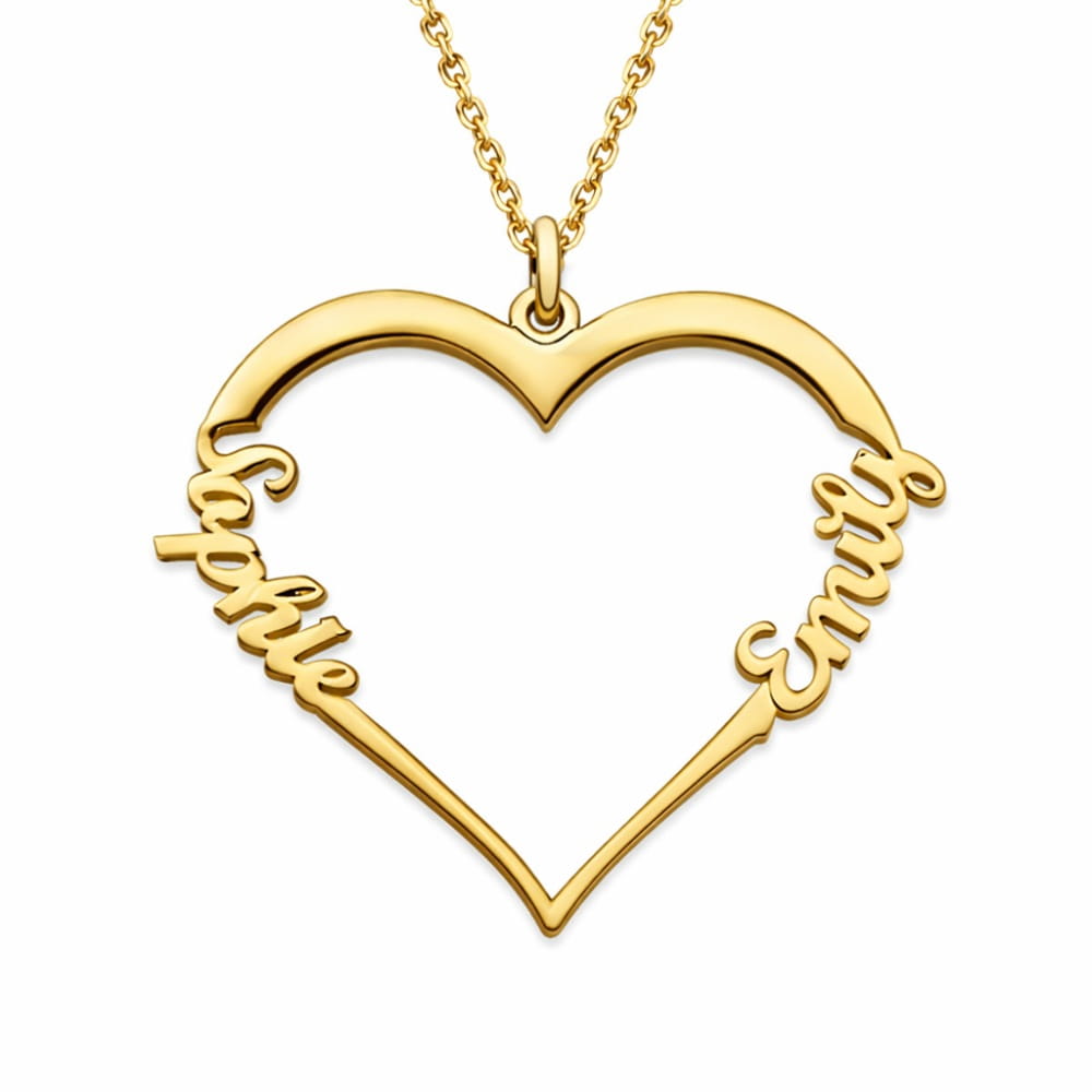 Collier de cœur personnalisée