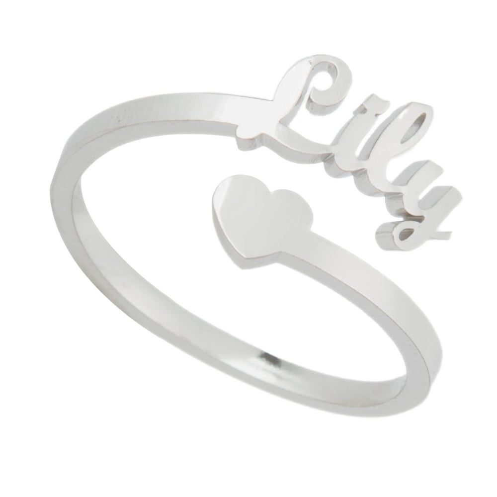 Bague avec gravure personnalisée