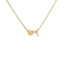 Charger l&#39;image dans la galerie, LOANYA Halskette mit kleinem Herz und einem Buchstaben Loanya Gold Y 
