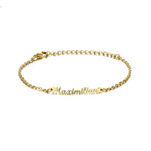 Charger l&#39;image dans la galerie, LOANYA personalisierbares Armband Necklaces Loanya Gold 
